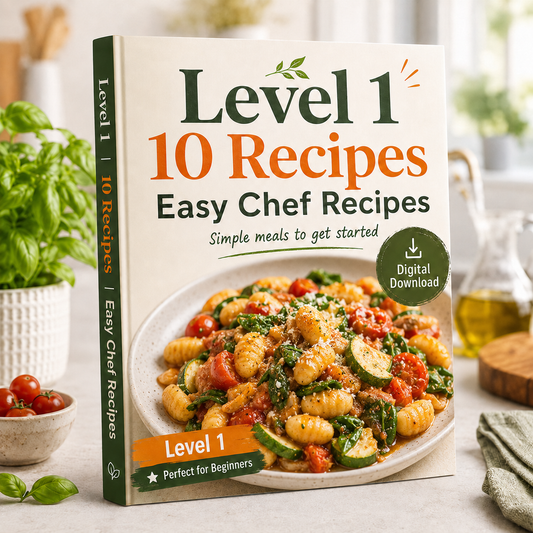 Level 1 – 10 Recipes: Easy Cooking Starter Pack