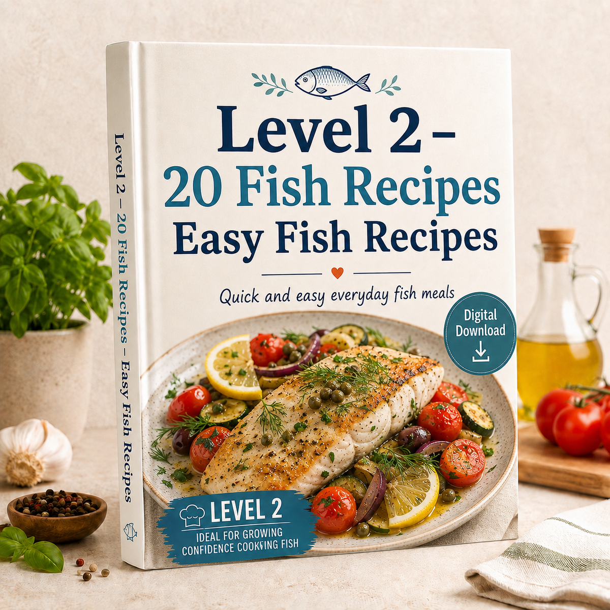 Level 2 – 20 Fish Recipes: Easy Fish Recipes